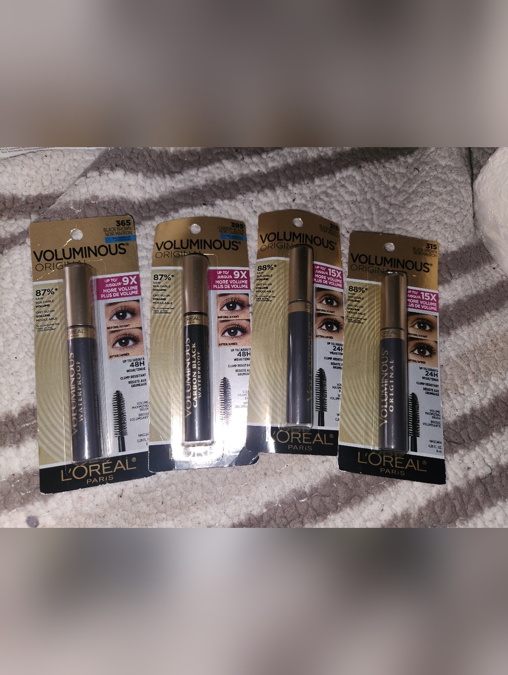 L'Oreal Voluminous Original Mascara - Black with Gold Accents